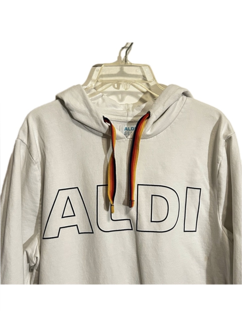 ALDI Gear Capsule Collection Unisex Sunrise Pullover Hoodie Large Sweatshirt